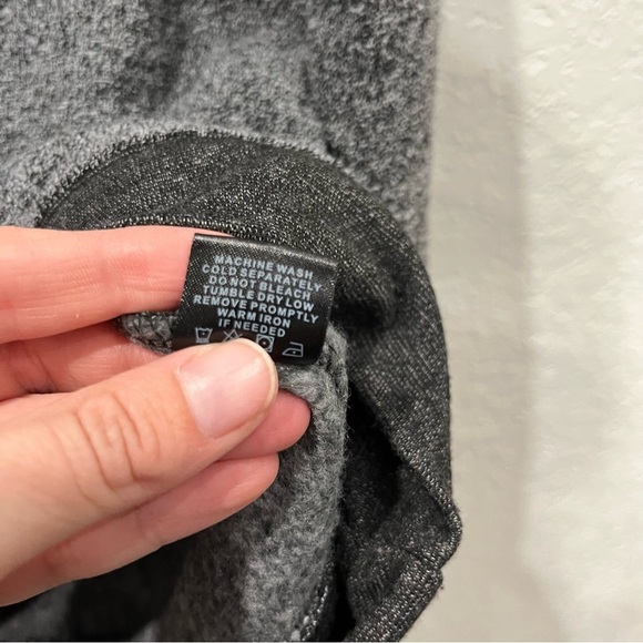 NFL Long Sleeve Pullover Women's Medium Kansas City Chiefs Gray Funnel Neck - Picture 9 of 9